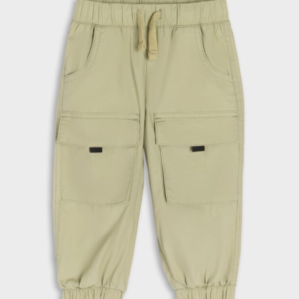 Pantaloni cargo - verde-oliv cald preţ