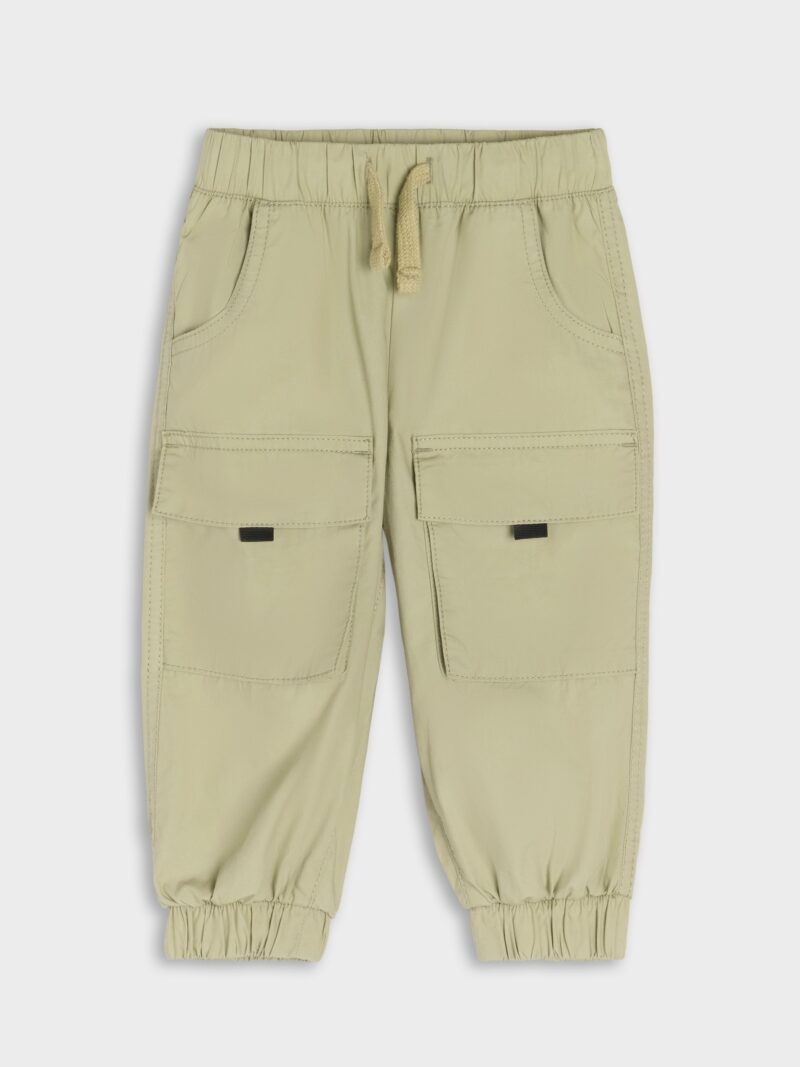 Pantaloni cargo - verde-oliv cald preţ