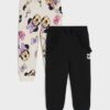 Pantaloni de trening Minnie Mouse 2 pack - crem