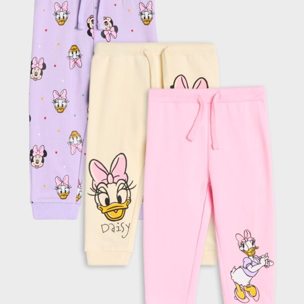 Pantaloni de trening Minnie Mouse 3 pack - crem preţ