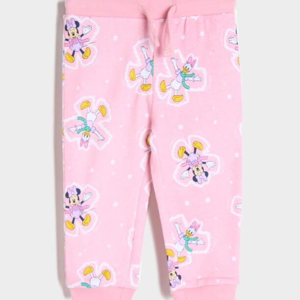 Pantaloni de trening Minnie Mouse - roz preţ