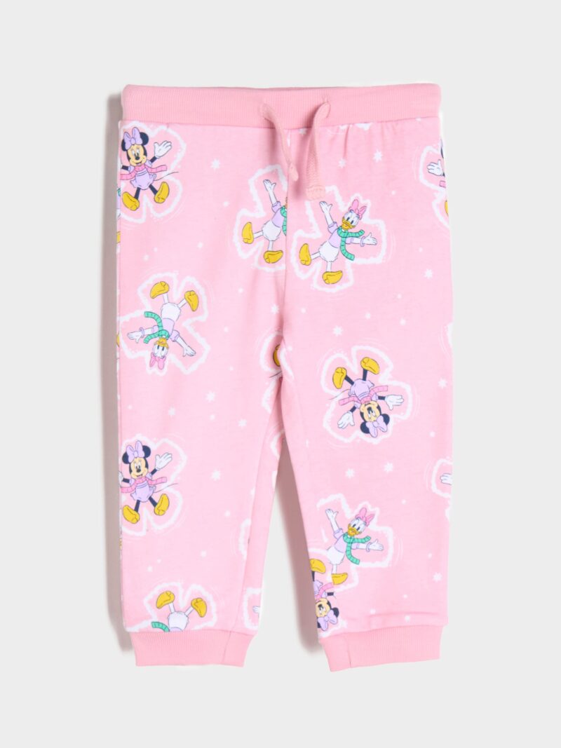 Pantaloni de trening Minnie Mouse - roz preţ