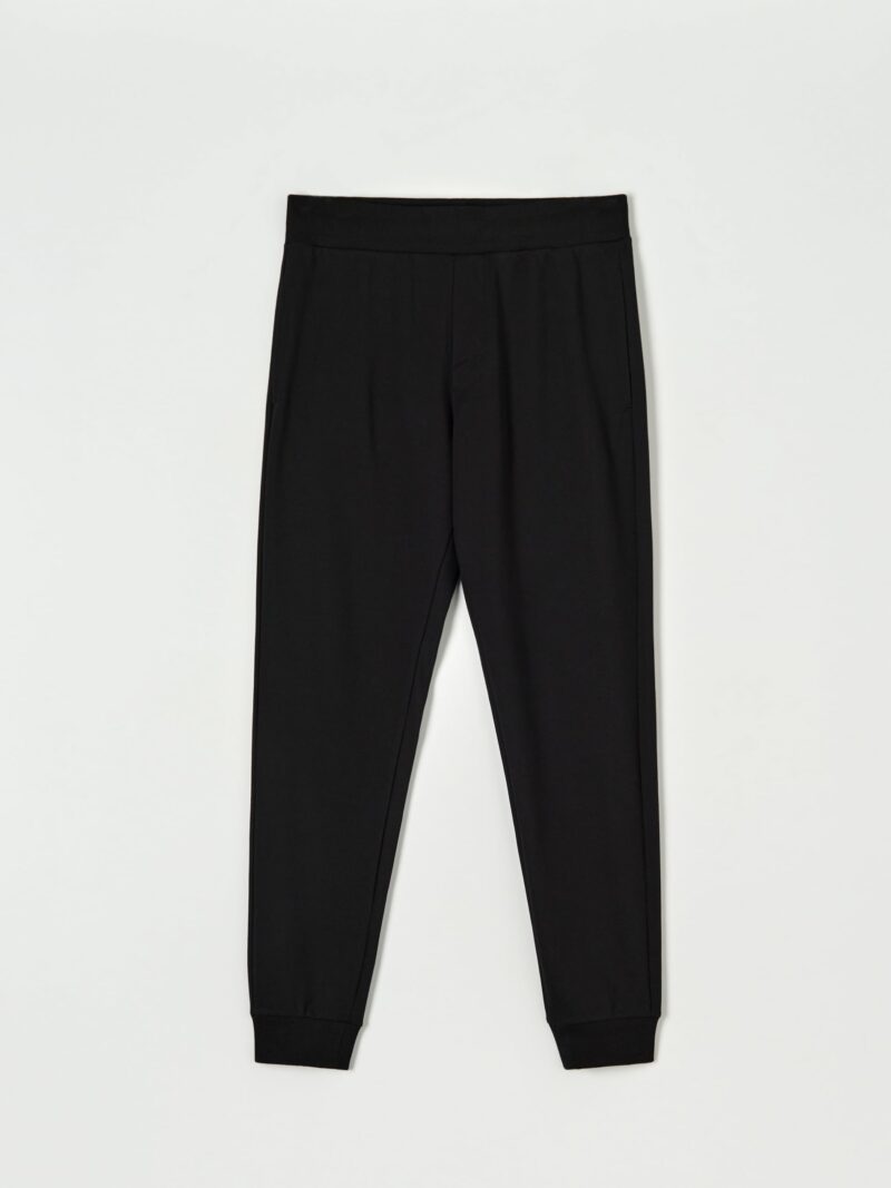 Cumpăra Pantaloni de trening slim jogger - negru