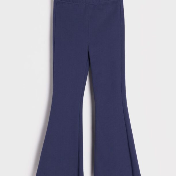 Cumpăra Pantaloni flare - bleumarin