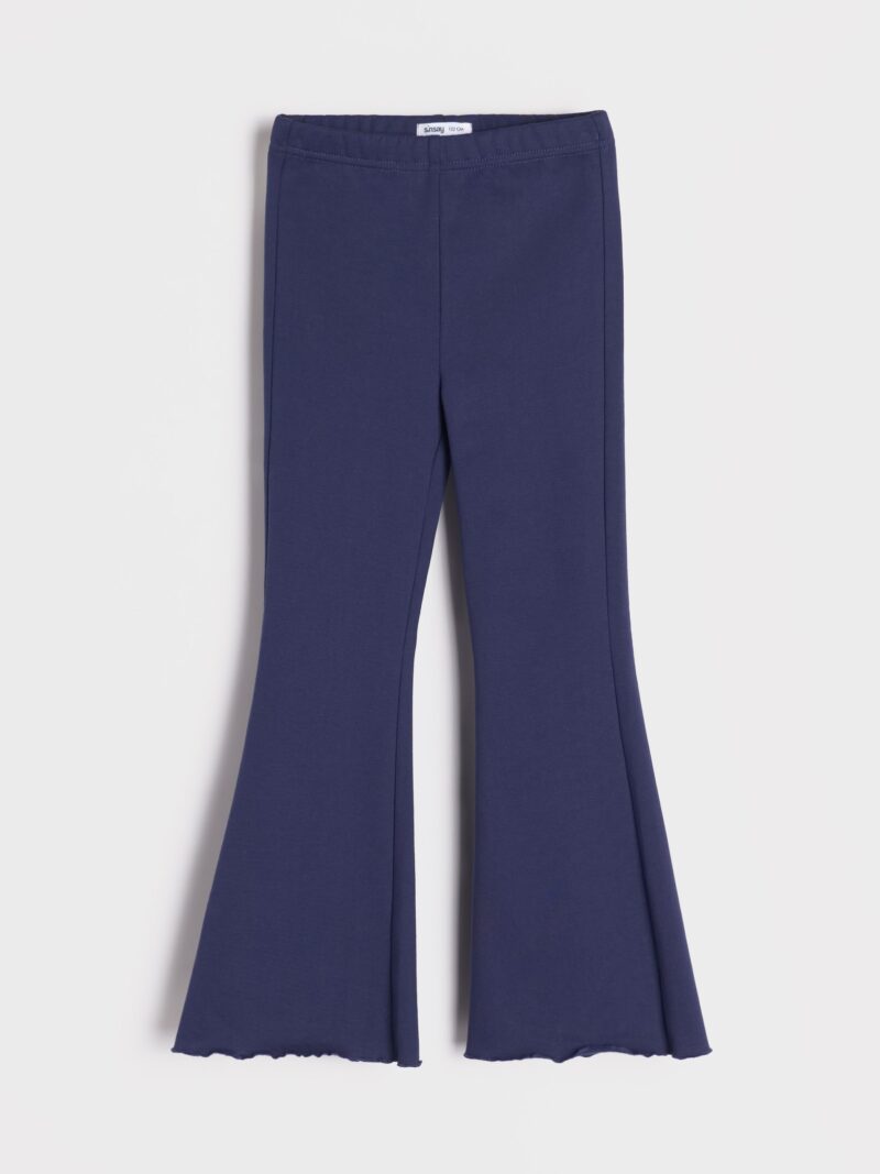 Cumpăra Pantaloni flare - bleumarin