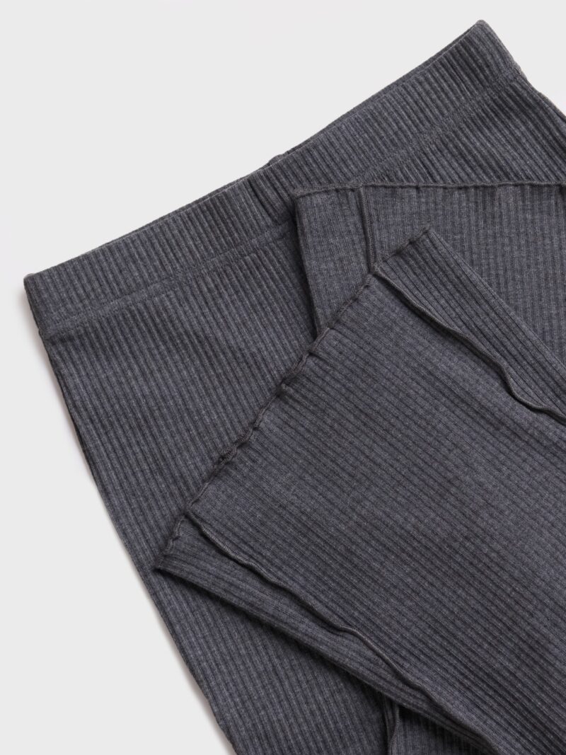 Cumpăra Pantaloni flare - negru-antracit