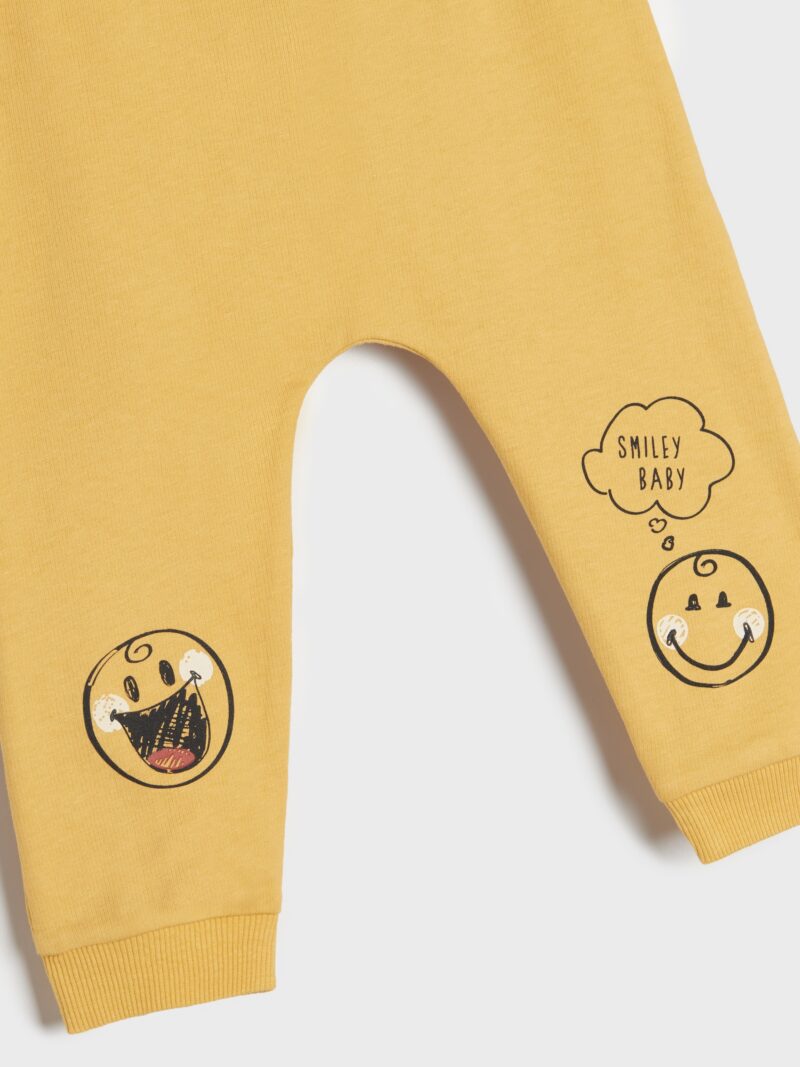 Cumpăra Pantaloni harem SmileyBaby® - galben-muștar