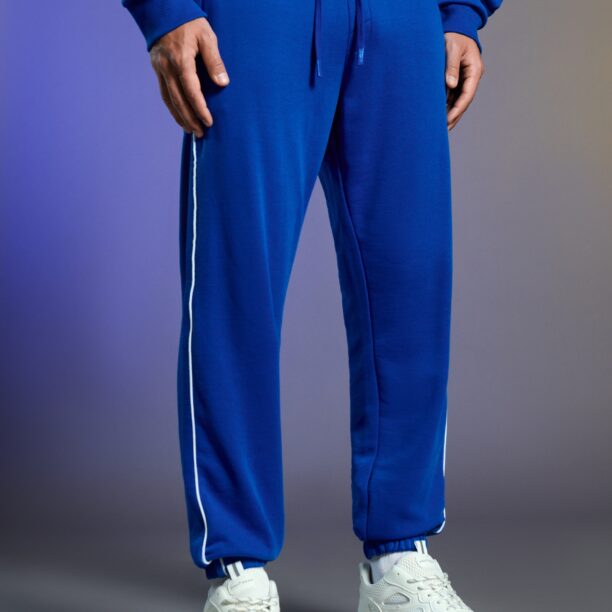 Pantaloni jogger - albastru-cobalt preţ