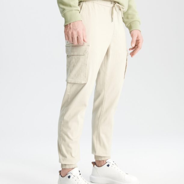 Pantaloni jogger - bej preţ