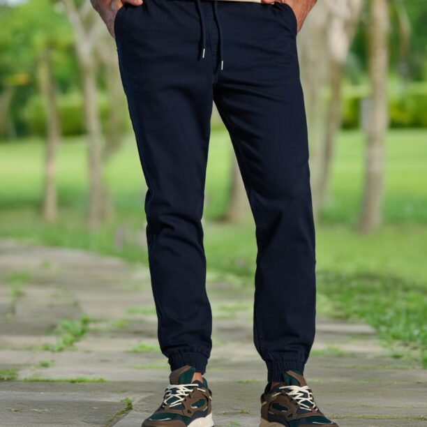 Pantaloni jogger - bleumarin preţ