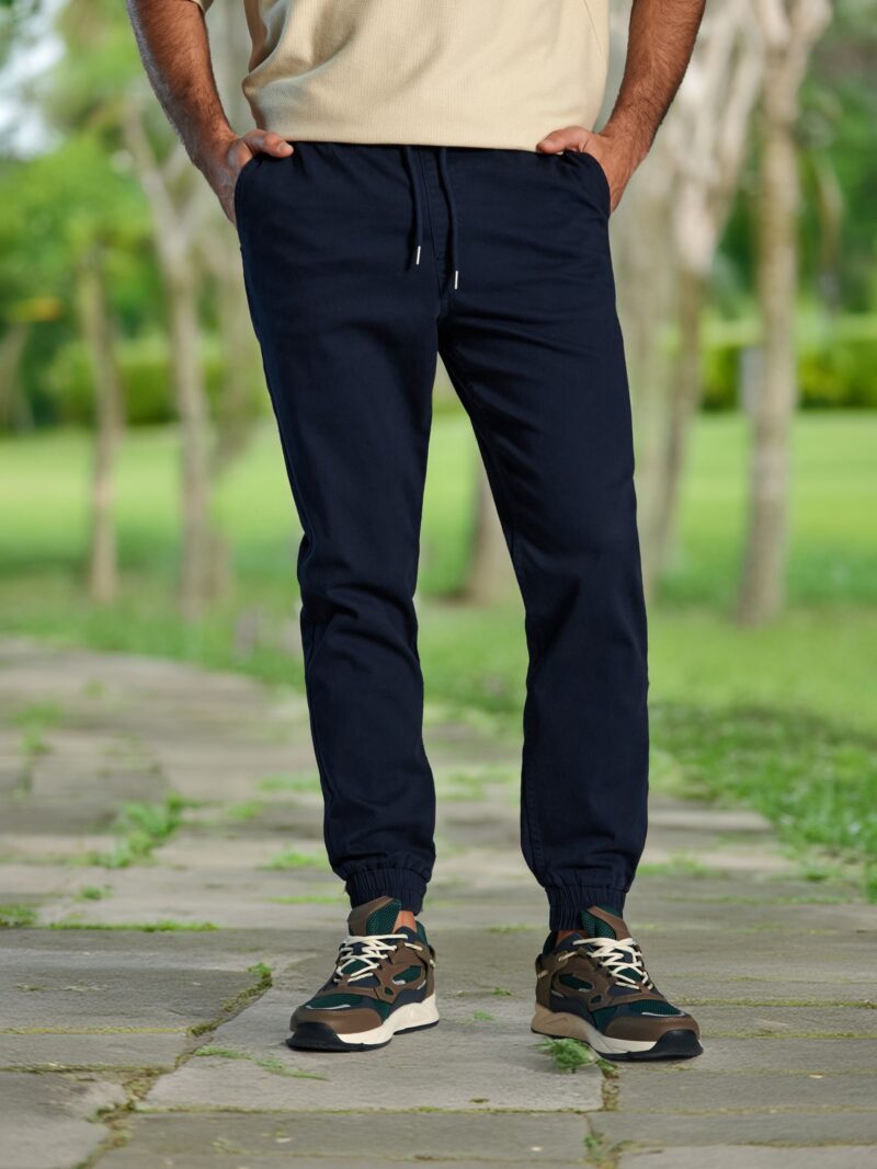 Pantaloni jogger - bleumarin preţ