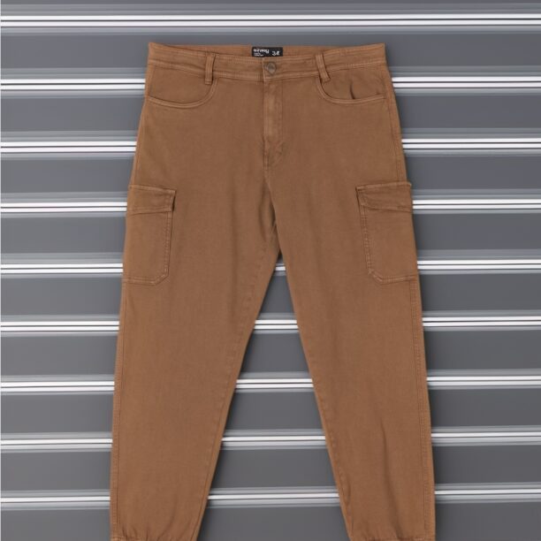 Cumpăra Pantaloni jogger - brun-auriu