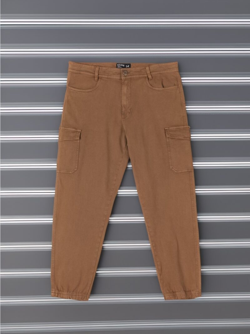 Cumpăra Pantaloni jogger - brun-auriu