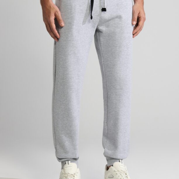 Pantaloni jogger - gri deschis preţ