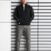 Pantaloni jogger - gri deschis