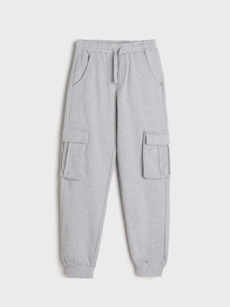 Cumpăra Pantaloni jogger - gri-neutru