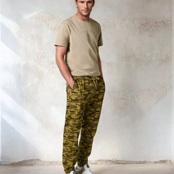 Pantaloni jogger - multicolor preţ