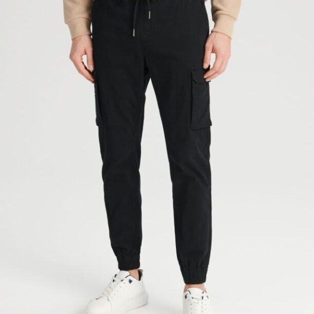 Pantaloni jogger - negru