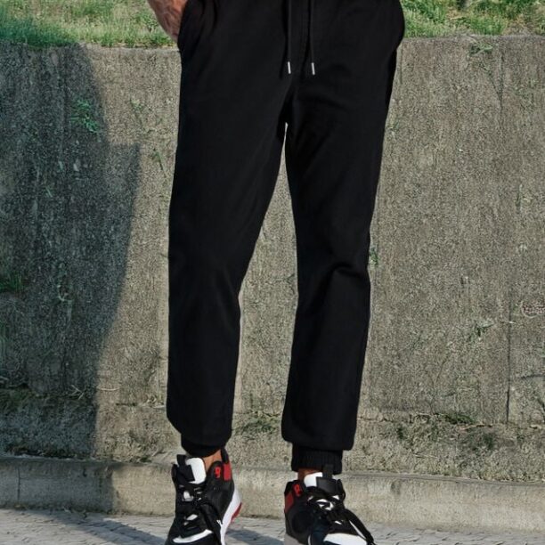 Pantaloni jogger - negru