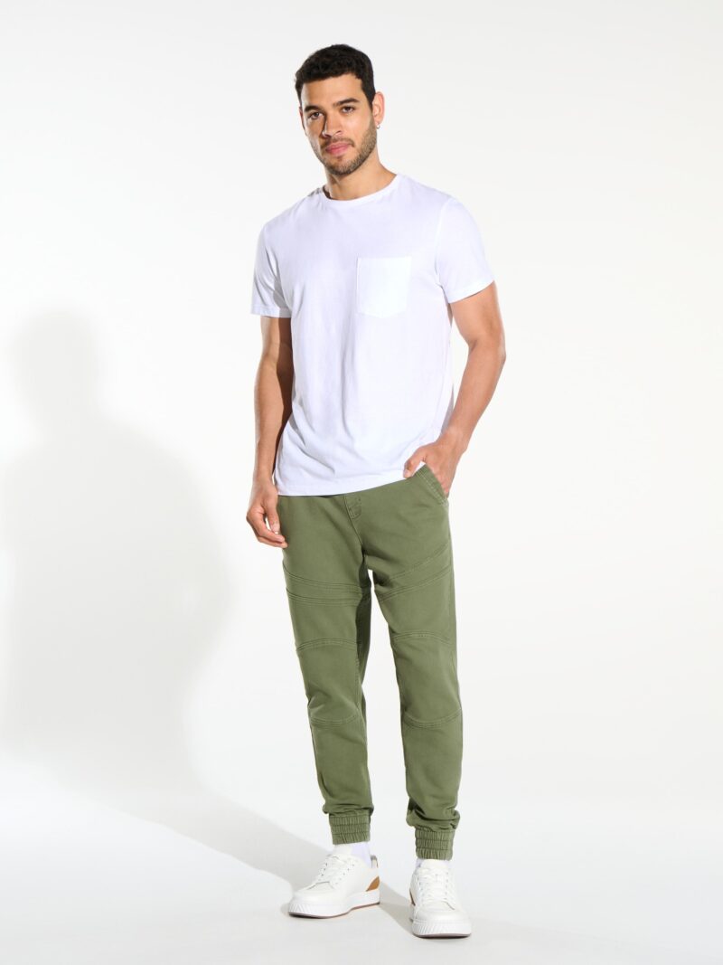 Preţ Pantaloni jogger - verde-deschis