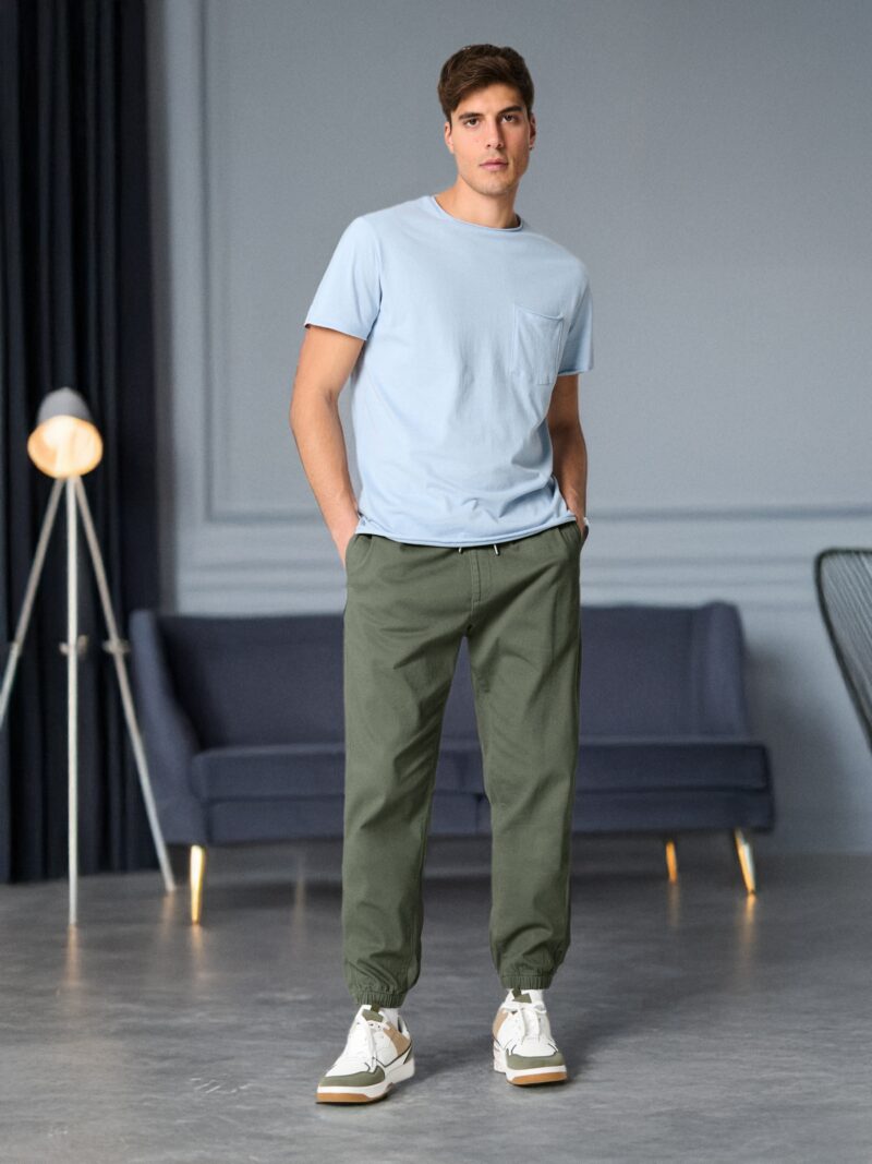 Original Pantaloni jogger - verde-deschis