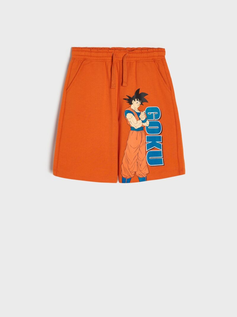 Cumpăra Pantaloni scurți Dragon Ball - portocaliu