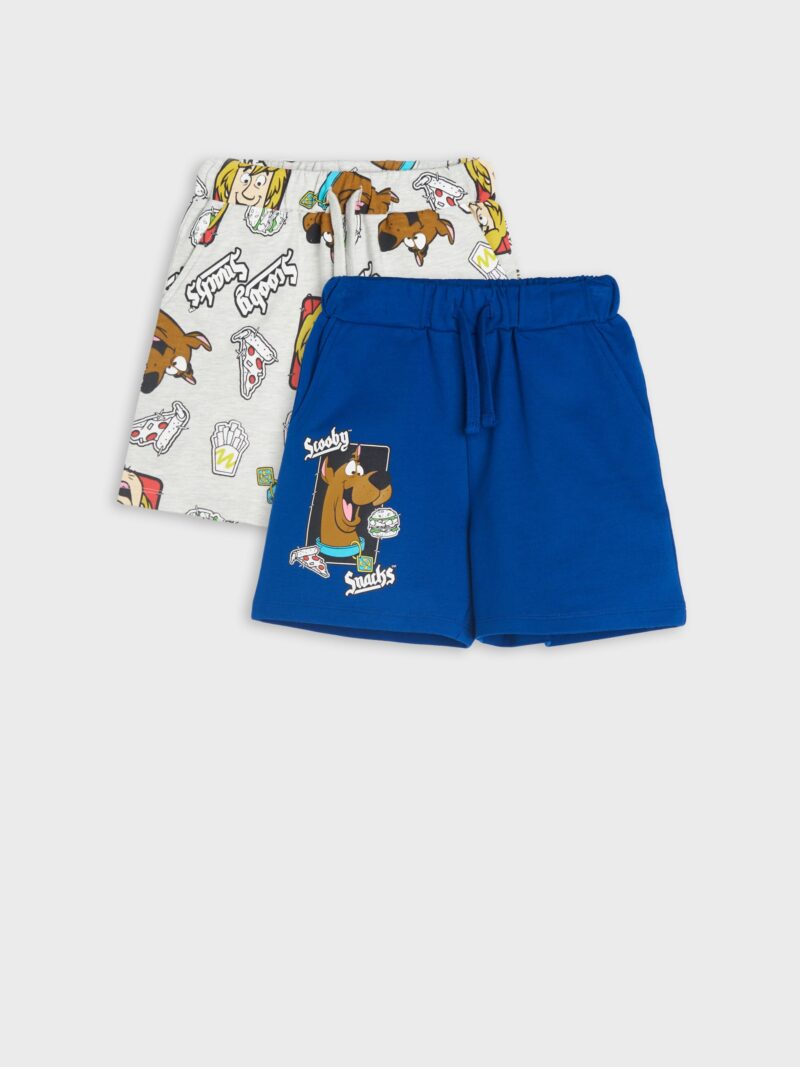 Cumpăra Pantaloni scurți Scooby- Doo 2 pack - gri-închis