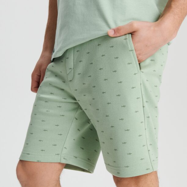 Original Pantaloni scurți slim - verde-mentă