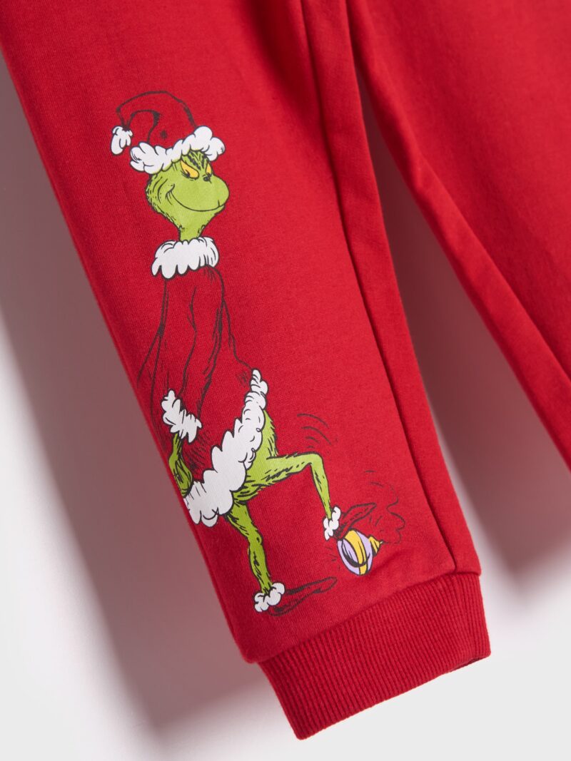 Cumpăra Pantaloni sport Grinch - roșu