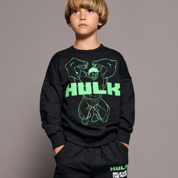 Original Pantaloni sport Hulk - negru