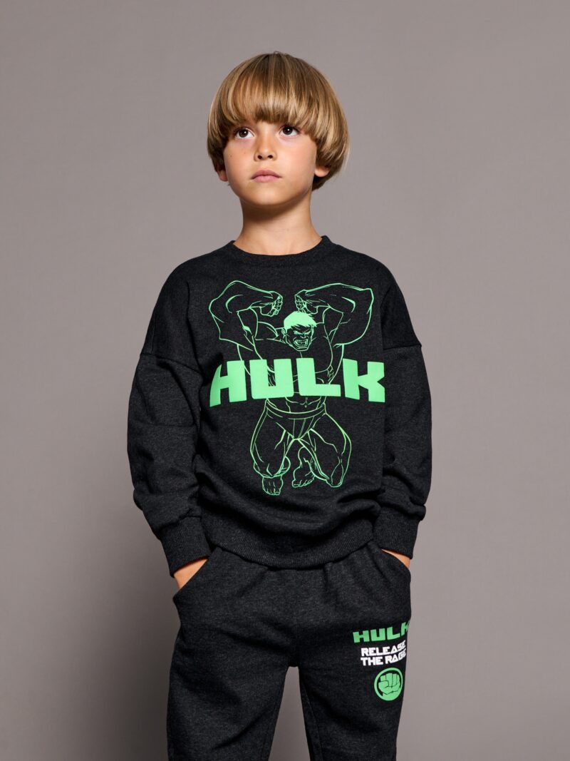 Original Pantaloni sport Hulk - negru