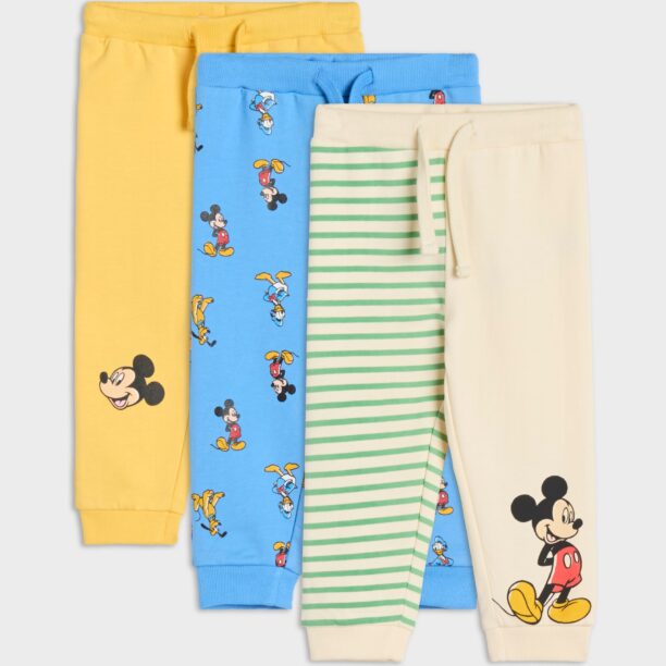 Pantaloni sport Mickey Mouse 3 pack - crem preţ