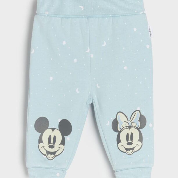 Pantaloni sport Mickey Mouse - light blue preţ