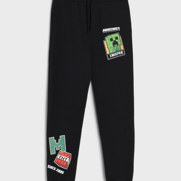 Cumpăra Pantaloni sport Minecraft - negru