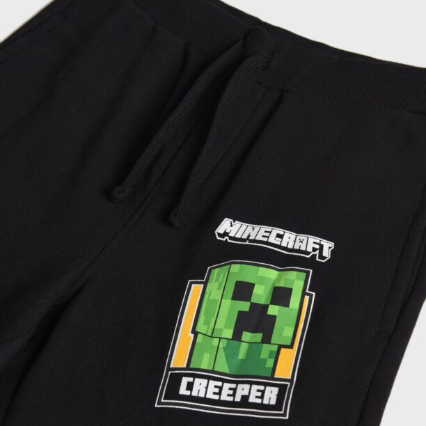 Preţ Pantaloni sport Minecraft - negru