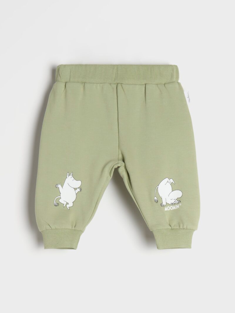 Cumpăra Pantaloni sport Moomin - verde-oliv deschis