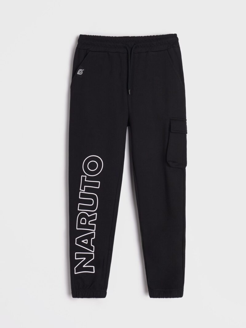 Cumpăra Pantaloni sport Naruto - negru