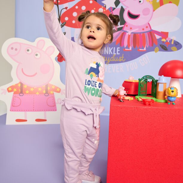 Preţ Pantaloni sport Peppa Pig - lavand