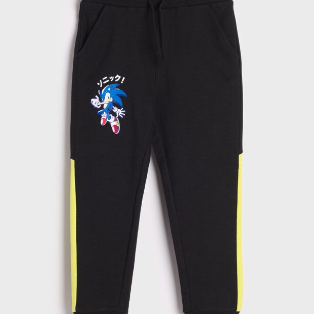 Cumpăra Pantaloni sport Sonic the Hedgehog - negru