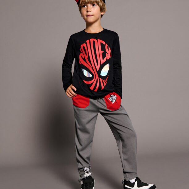 Pantaloni sport Spider-Man - gri-neutru preţ