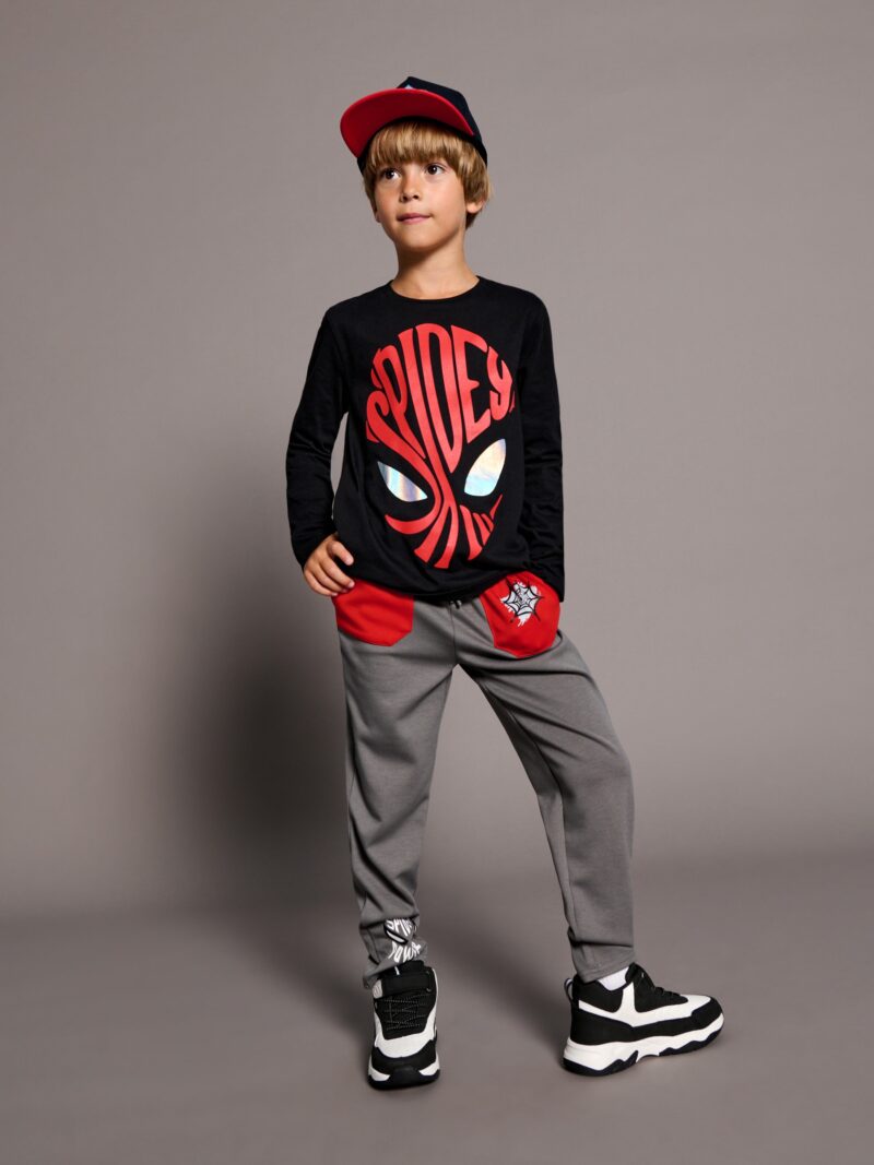 Pantaloni sport Spider-Man - gri-neutru preţ