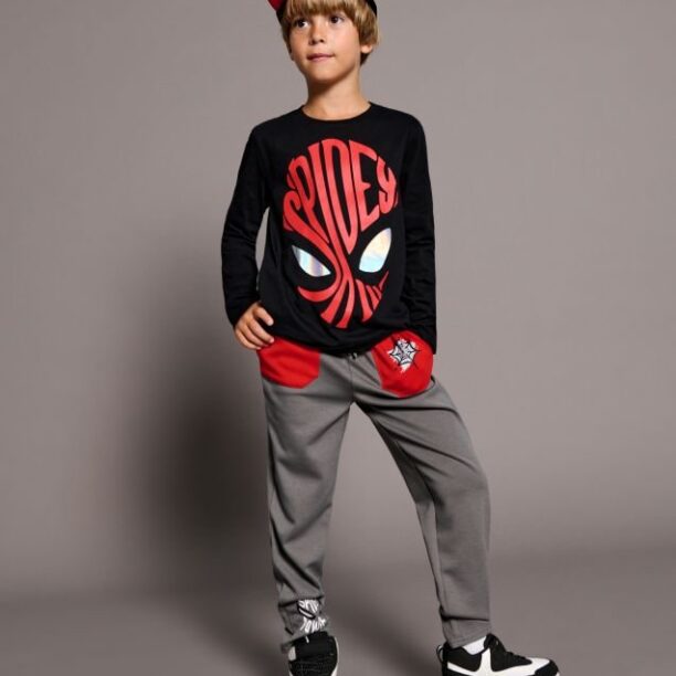 Pantaloni sport Spider-Man - gri-neutru