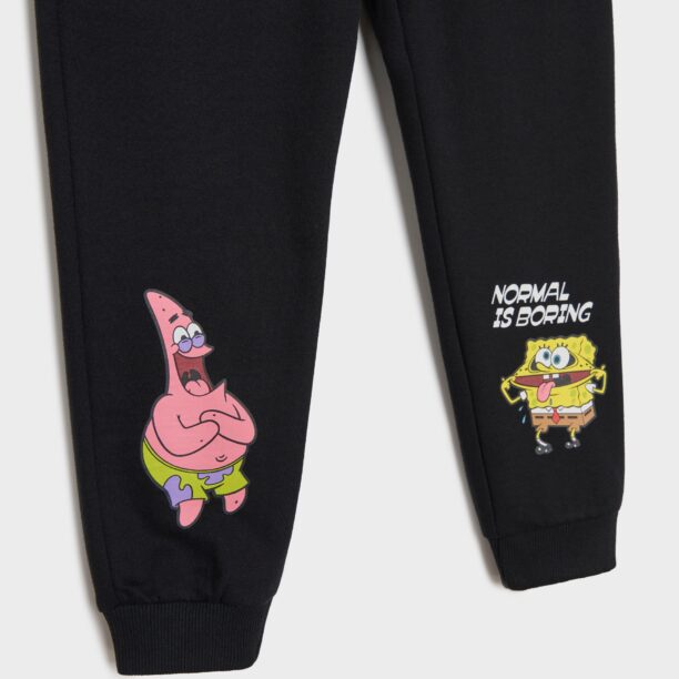 Cumpăra Pantaloni sport SpongeBob - negru