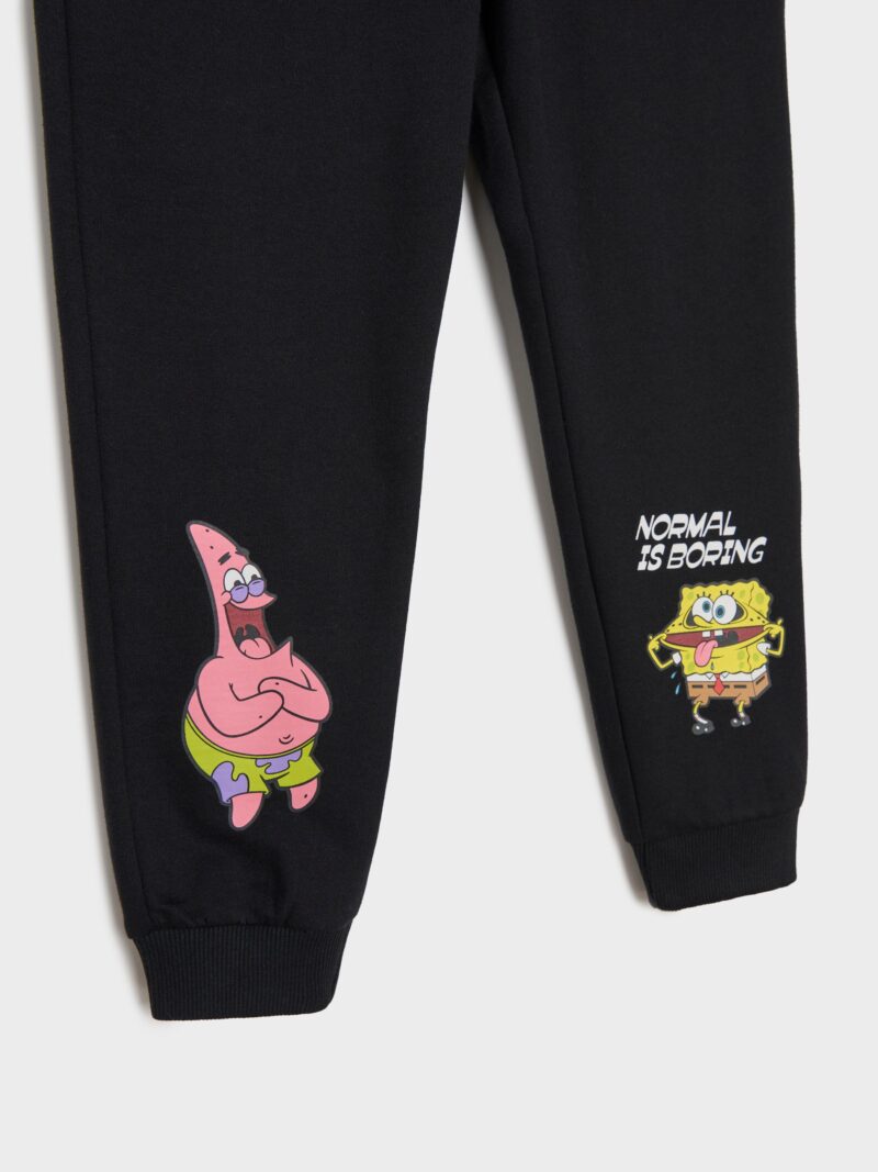 Cumpăra Pantaloni sport SpongeBob - negru