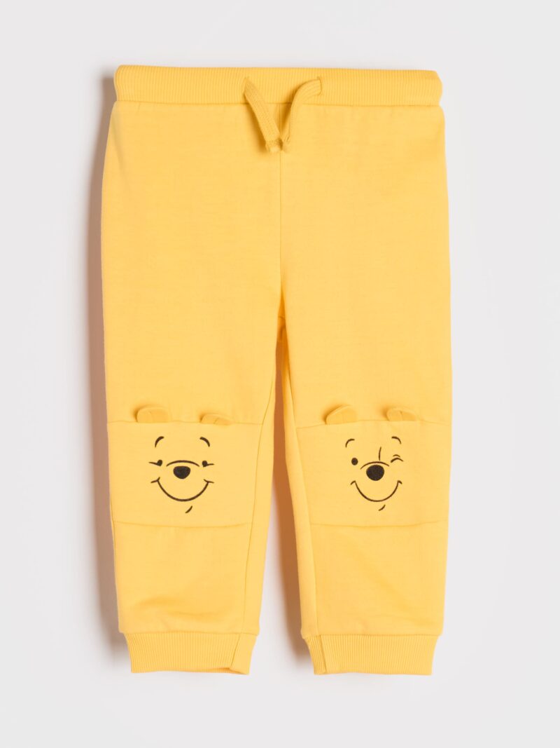 Pantaloni sport Winnie the Pooh - galben preţ