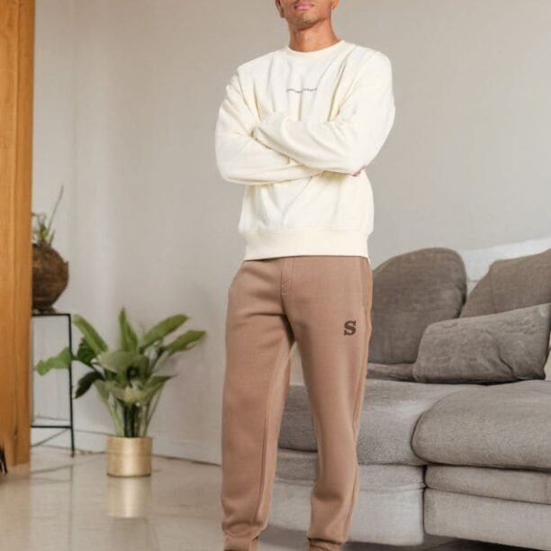 Pantaloni sport - cafeniu