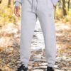 Pantaloni sport - gri deschis