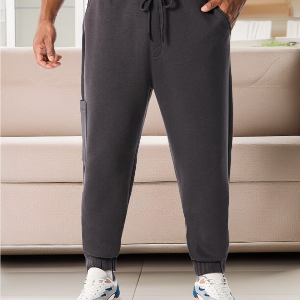 Pantaloni sport - gri-închis preţ