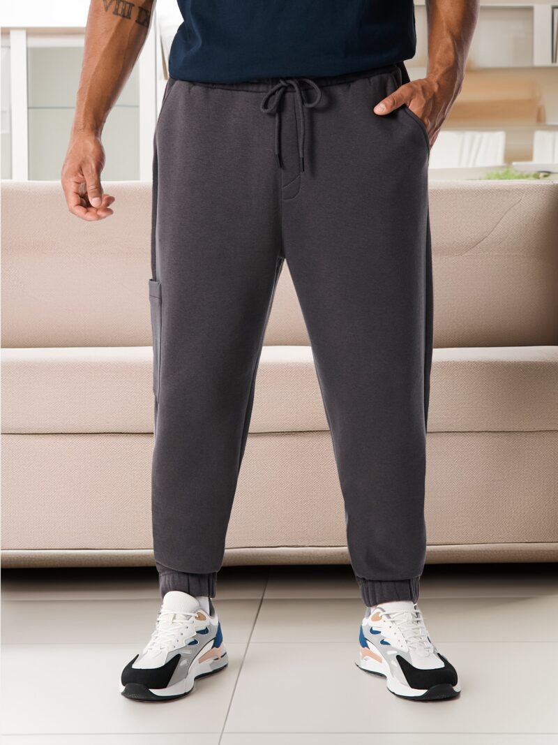 Pantaloni sport - gri-închis preţ