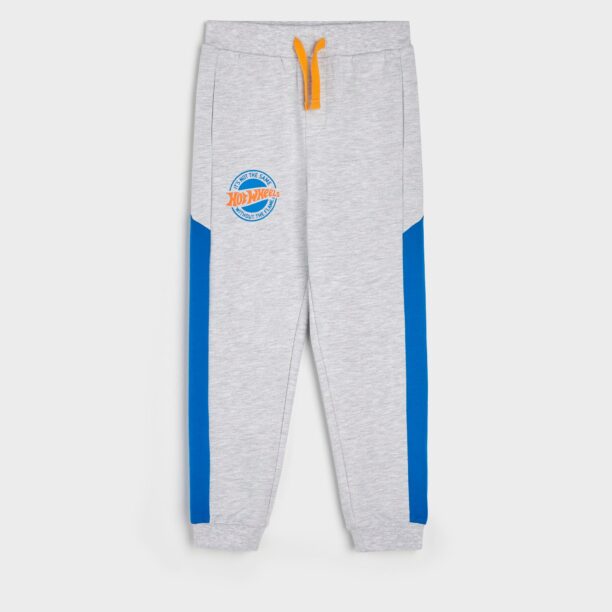 Cumpăra Pantaloni sport jogger Hot Wheels - gri deschis